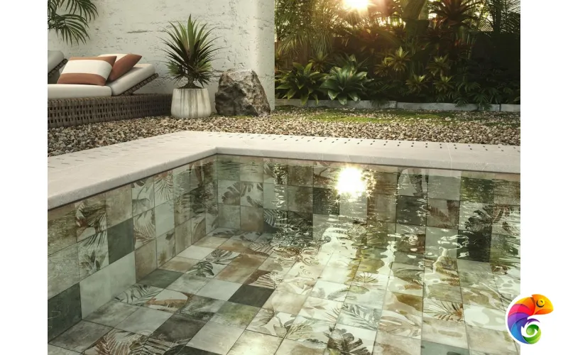 COLORKER TROPIC EMERALD 13.8х13.8 ZM-228