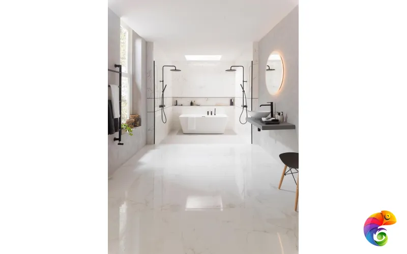 PORCELANOSA CARRARA BLANCO BRILLO L 59.6х59.6 G-347