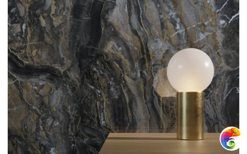 PORCELANOSA XLIGHT OROBICO DARK POLISHED 120х120х6 G-2531