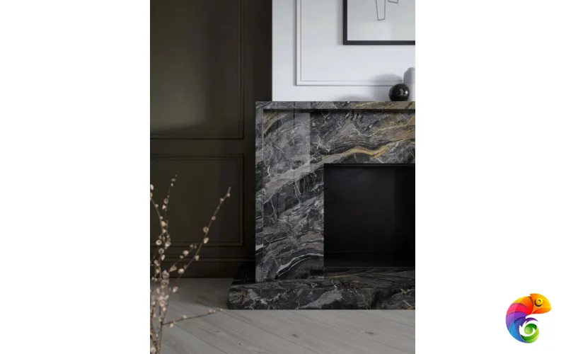 PORCELANOSA XLIGHT OROBICO DARK POLISHED 120х120х6 G-2531