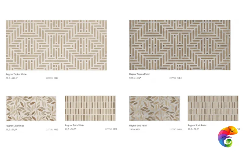 COLORKER RAGNAR TAPIES PEARL 59.5х119.2 M-83