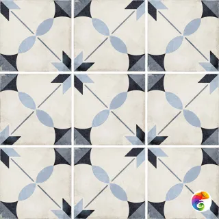 EQUIPE ART NOUVEAU ARCADE BLUE 20х20 EQ-5