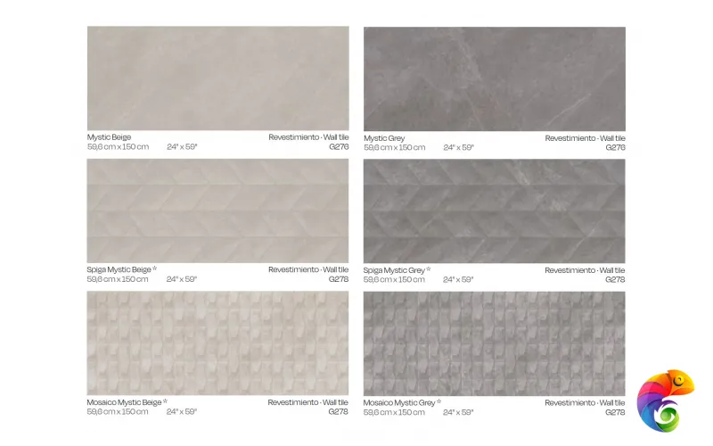 PORCELANOSA MYSTIC BEIGE SPIGA 59.6х150 G-278