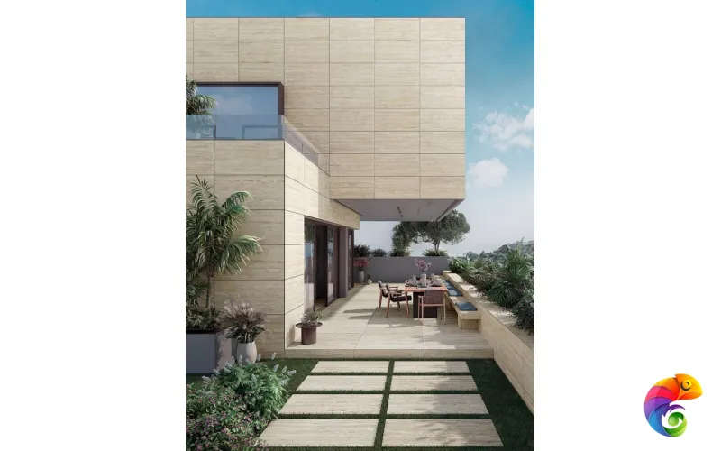 MIRAGE TRAVERTINO LIGHT EY 07 ST SQ 60х120х2