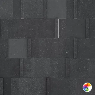 MIRAGE LAVICA NERA OL 02 TABULATE 8х20x1