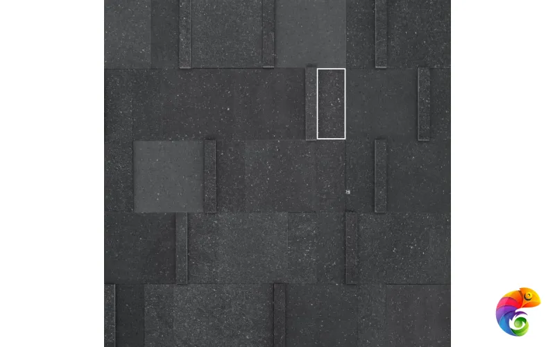 MIRAGE LAVICA NERA OL 02 TABULATE 8х20x1