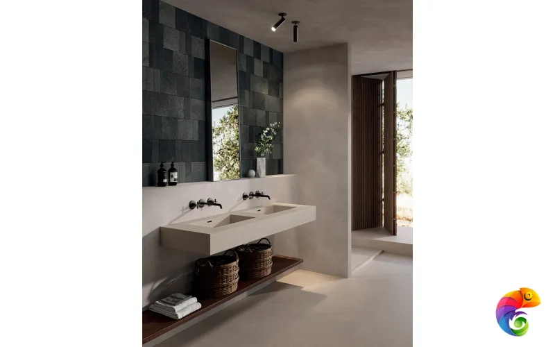 MIRAGE LAVICA NERA OL 02 TABULATE 8х20x1