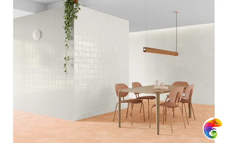 HARMONY DRIP WHITE PLAIN 13.2х13.2 Q-76