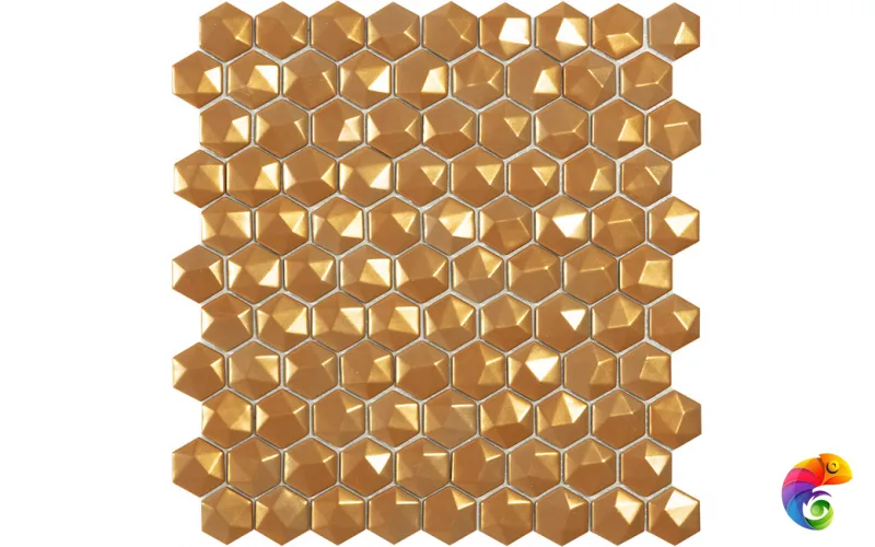 VIDREPUR MAGIC GOLD HEX (3.5х3.5) 31.7х30.7
