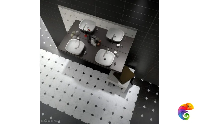 EQUIPE OCTAGON MАRMOL NEGRO 20х20 EQ-3