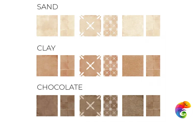 HARMONY PANGEA CHOCOLATE 22.3х22.3 Q-6