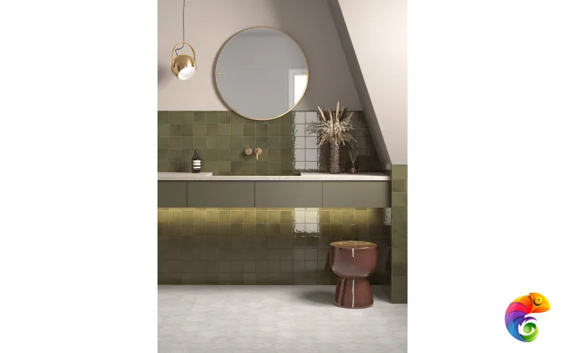 EQUIPE BOHEMIAN BRONZE GREEN 10х10 EQ-4