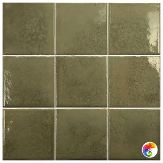 EQUIPE BOHEMIAN BRONZE GREEN 10х10 EQ-4