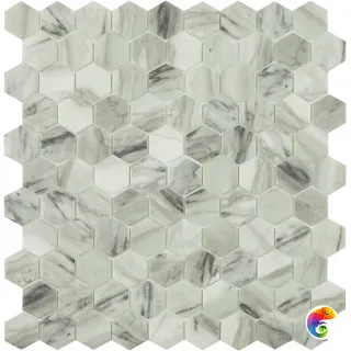 VIDREPUR MARBLES VIENA MT HEX ANTISLIP (3.5х3.5) 31.7х30.7