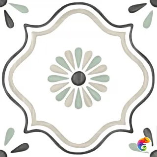 HARMONY TANGER SAND FLOWER 12.3х12.3 Q-39