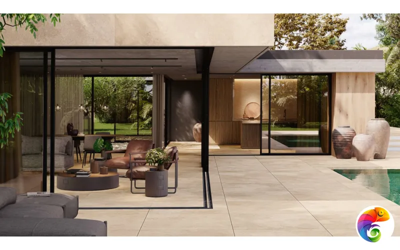 PORCELANOSA VERONA MARFIL CUBICK 59.6х150 G-278