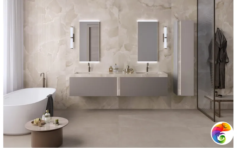 MIRAGE LEAD GREY ON 02 PRL SQ 120х120x0.9