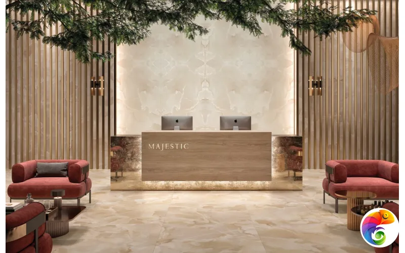 MIRAGE CHAMPAGNE ON 03 PRL SQ 120х120x0.9