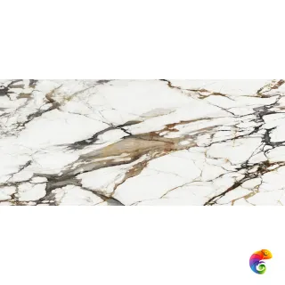 PORCELANOSA XLIGHT PAONAZZO BIONDO BOOKMATCH B POLISHED 120х270 G-2505