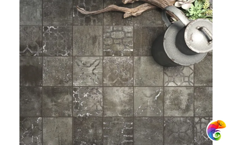 COLORKER ETHNIC BLACK 13.8х13.8 ZM-232