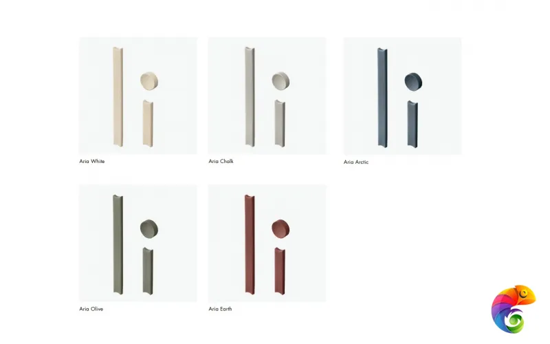 MUTINA WHITE BUTTON 4.2х4.2x1.5