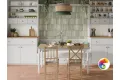 HARMONY LAGOON GREEN DECOR 6х24.6 Q-53