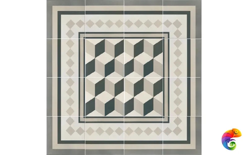 EQUIPE CAPRICE PROVENCE BORDER 20х20 EQ-5