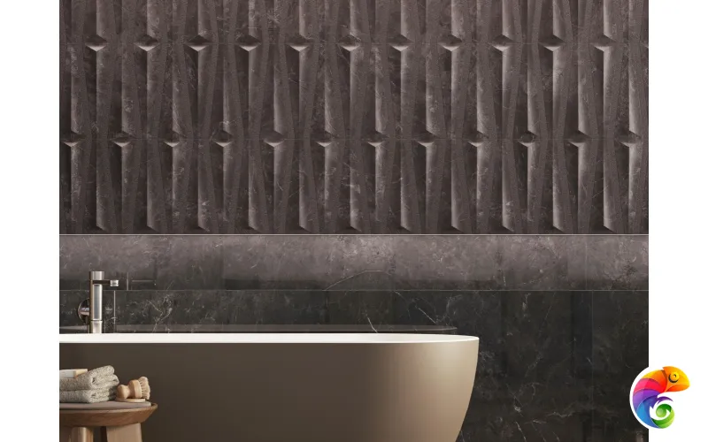 PORCELANOSA NERO VELLUTO DECO 59.6х150 G-278