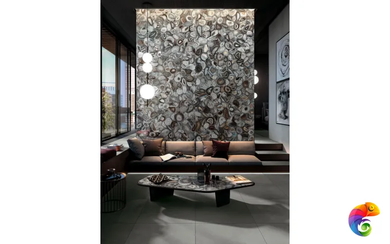 MIRAGE AGATA BLACK WA 10 LUC SQ 120х278х6