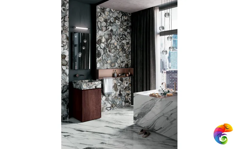 MIRAGE AGATA BLACK WA 10 LUC SQ 120х278х6