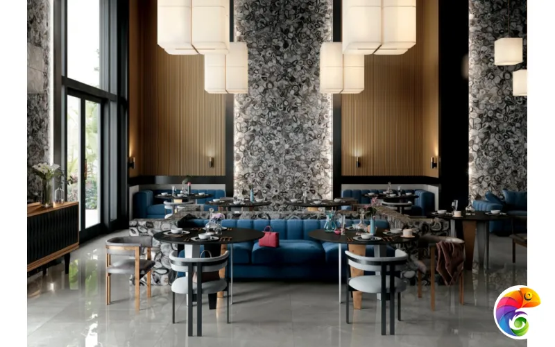 MIRAGE AGATA BLACK WA 10 LUC SQ 120х278х6