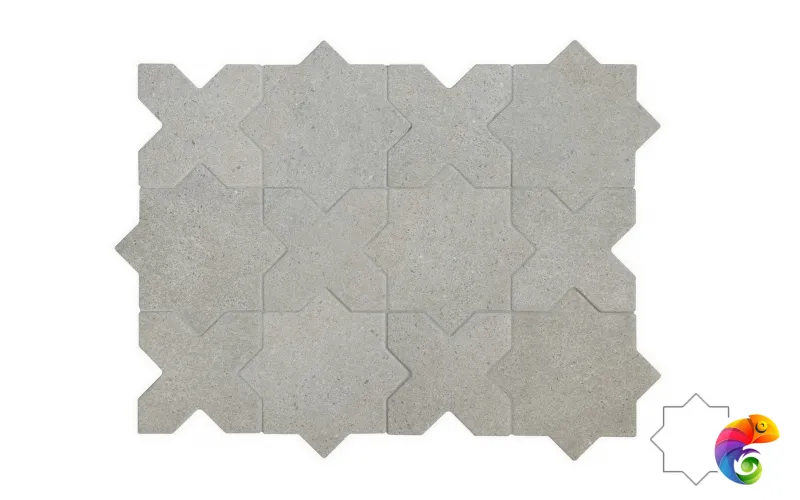 EQUIPE ELDA GREY STAR 16.8х16.8 EQ-10D