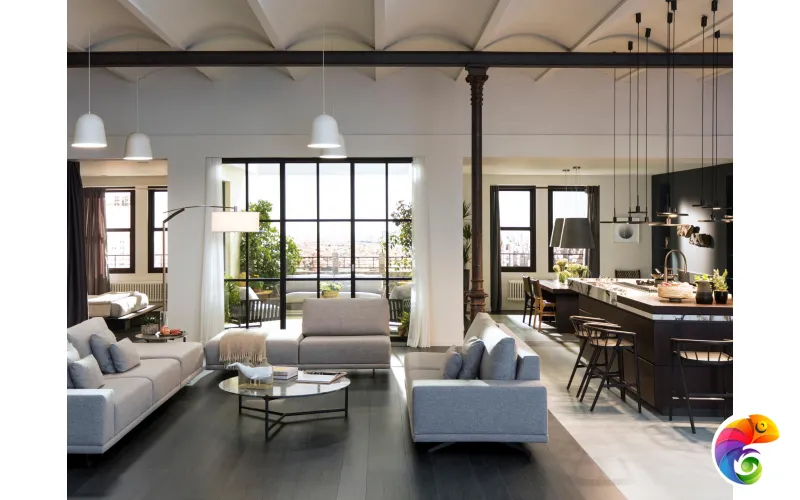 PORCELANOSA NOIR CALIZA L 59.6х59.6 G-354