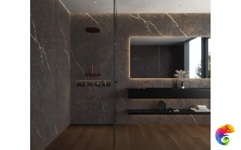 MUSEUM ROYAL BROWN DECOR ST 100х275 M-114