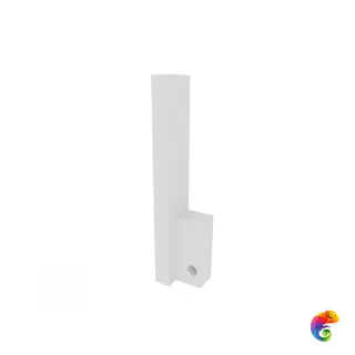 BUTECH PRO-SKIRTING LED TAPA BLANCO 13x60x5