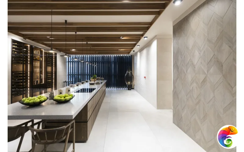 PORCELANOSA 3D SILVER DIAMOND 59.6х150 G-279