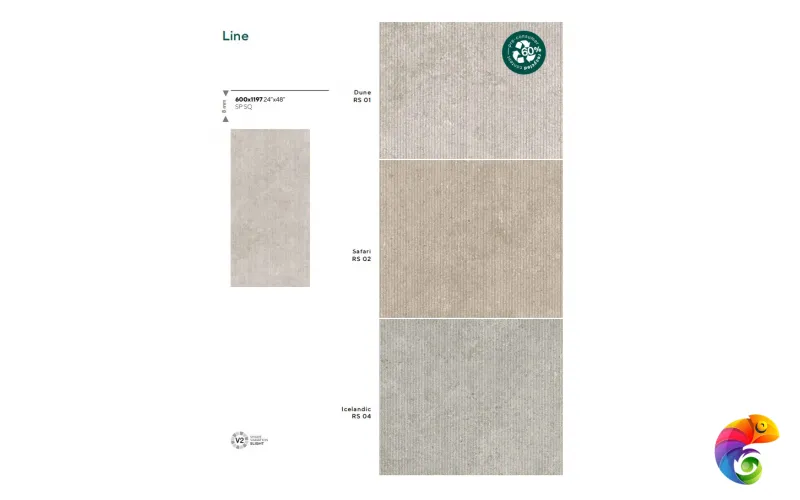 MIRAGE DUNE RS 01 LINE SP SQ 60х119.7x0.8