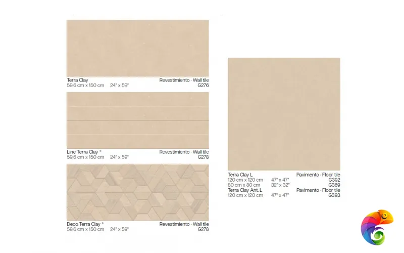 PORCELANOSA TERRA CLAY 59.6х150 G-276