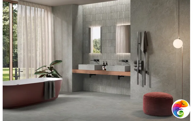 MIRAGE ICELANDIC RS 04 HAMMERED SP SQ 60х119.7x0.8