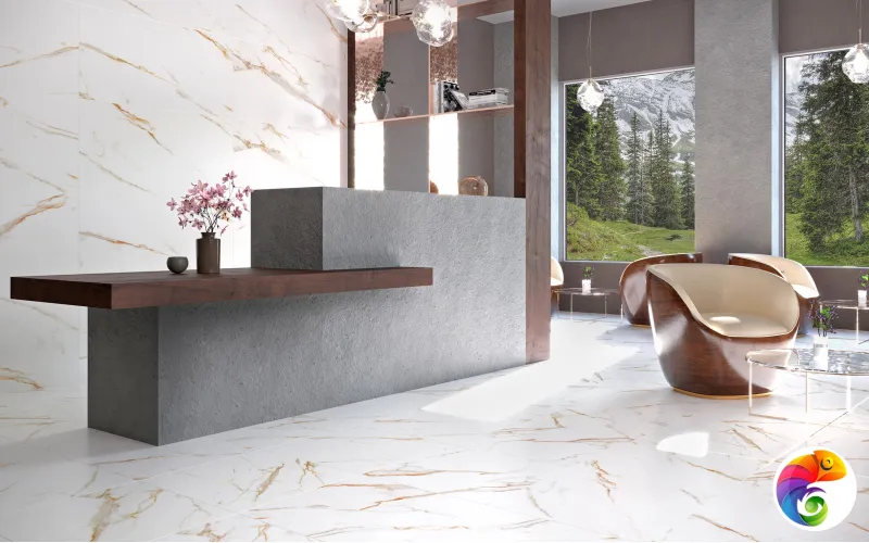 Коллекция Venato Calacatta Gold Laparet