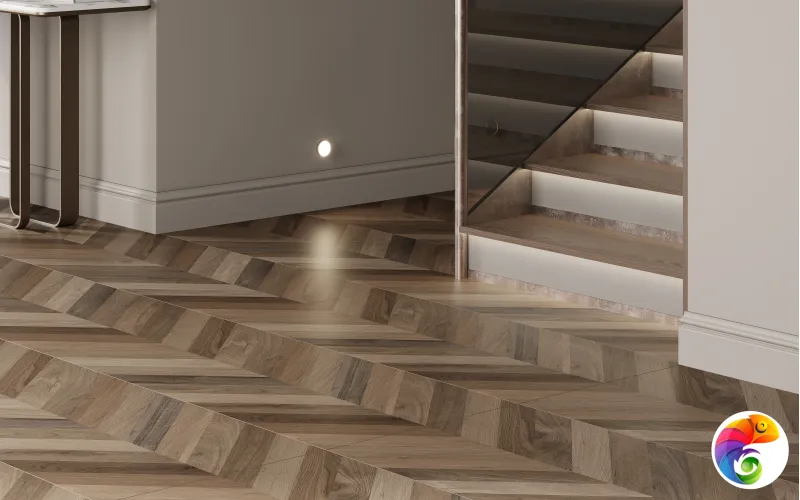 Коллекция Wood Latina Brown Chevron M Laparet