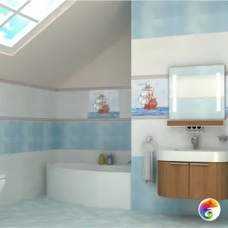 Винтаж 20x50 Europa Ceramica