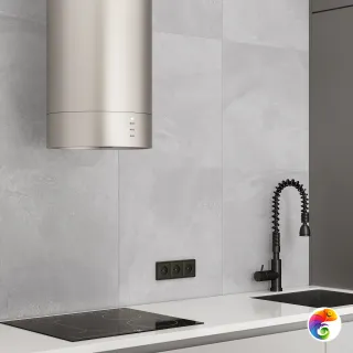 Concrete Mystic Silver Ceradim