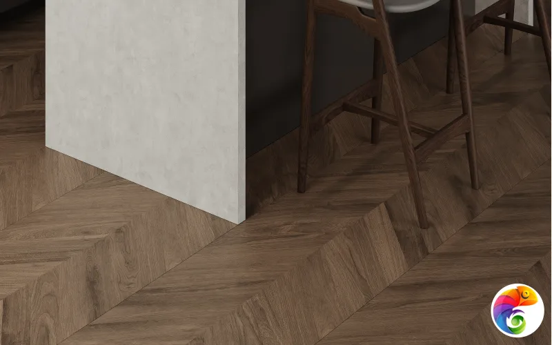 Коллекция Wood Latina Brown Chevron Laparet