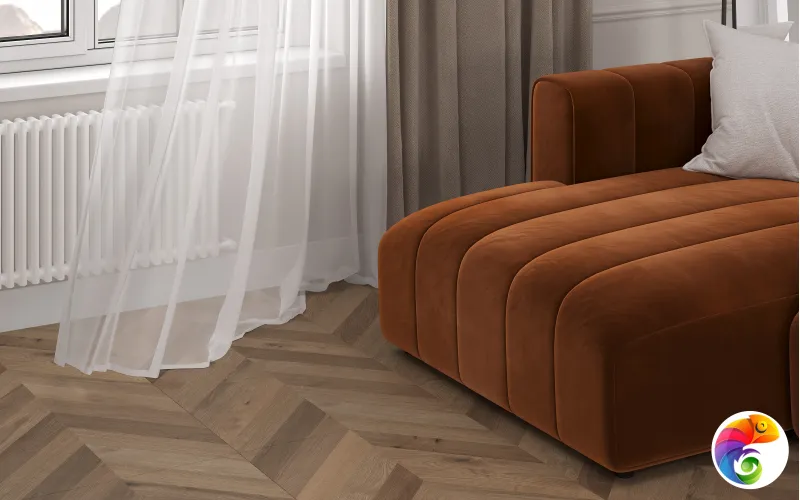 Коллекция Wood Lux Walnut Chevron M Laparet