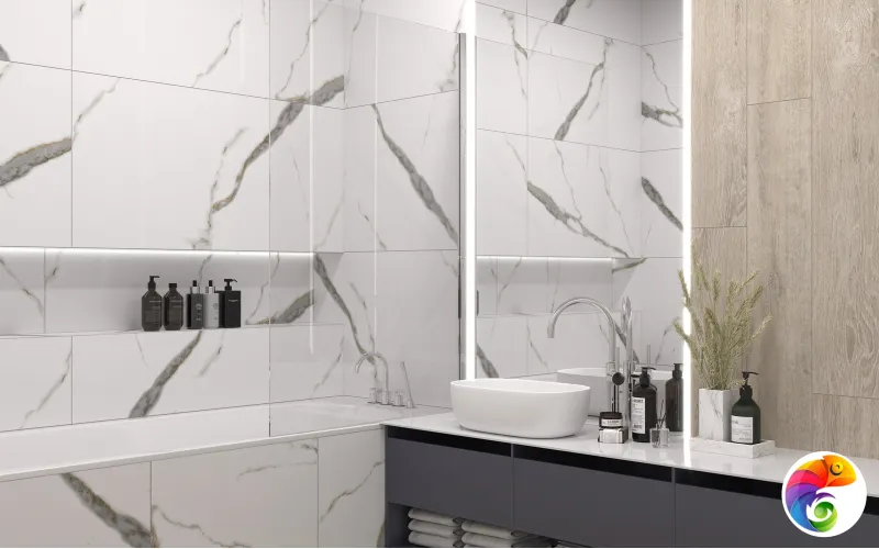 Коллекция Golden White Statuario Laparet