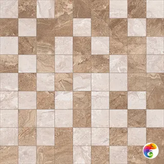 Polaris Мозаика коричневый+бежевый 30х30