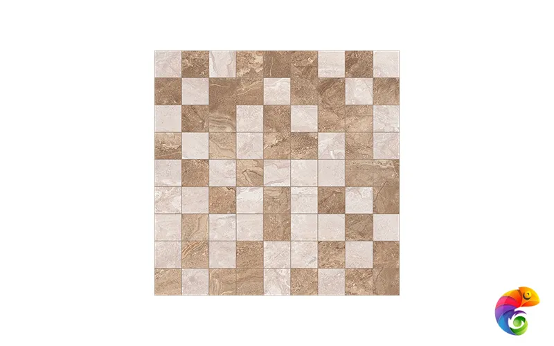 Polaris Мозаика коричневый+бежевый 30х30