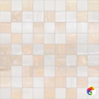 Diadema Мозаика 30х30 бежевый+белый