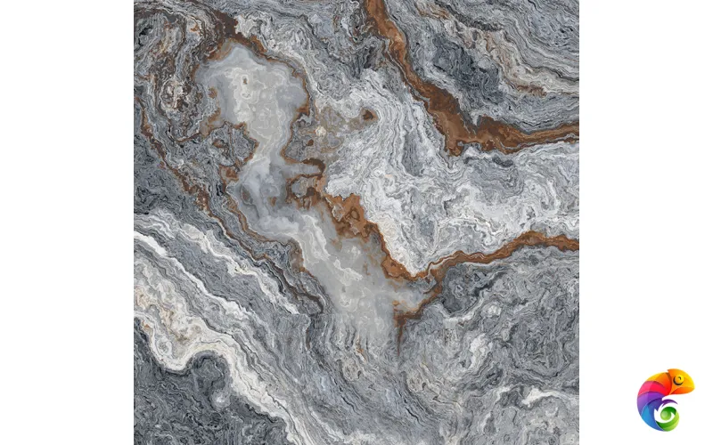 Gray Керамогранит серый полированный K-1605/LR 60х60